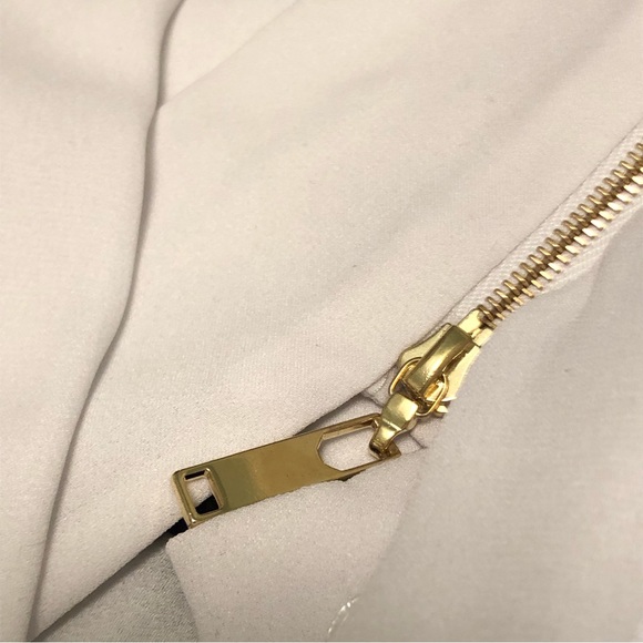 Louis Vuitton Uniforms Semi-Sheer White And Gold Button Up Blouse Dress Shirt - Picture 10 of 15